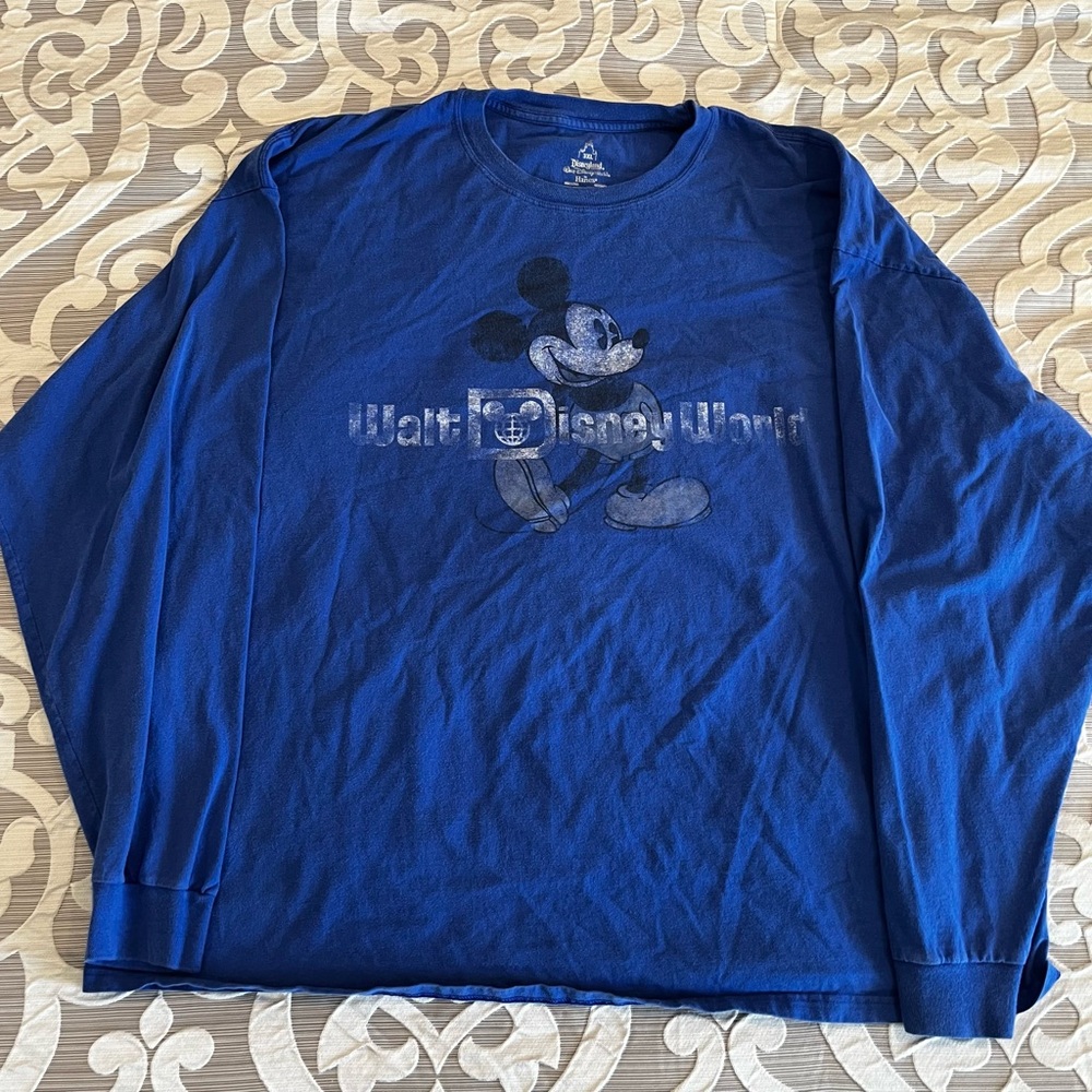 Men’s Disney World Mickey long sleeve tee 3XL
